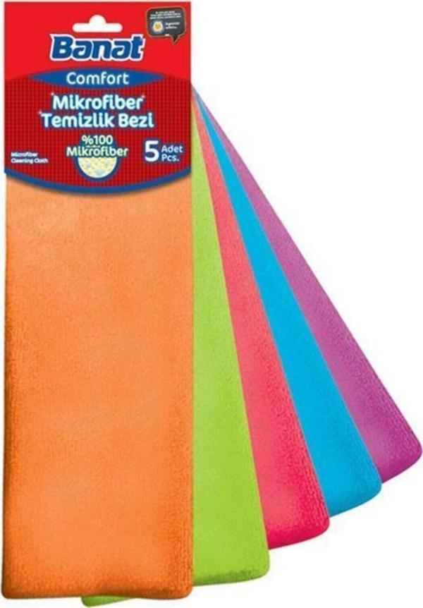 Bella Mikrofiber Temizlik Bezi 5'li - Image 1
