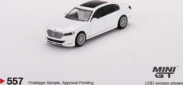 Mini GT BMW Alpina B7 xDrive Alpine White LHD - 557 - Image 1