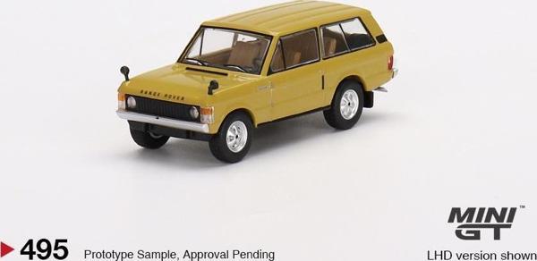 Mini GT Range Rover 1971 Bahama Gold - 495 - Image 1