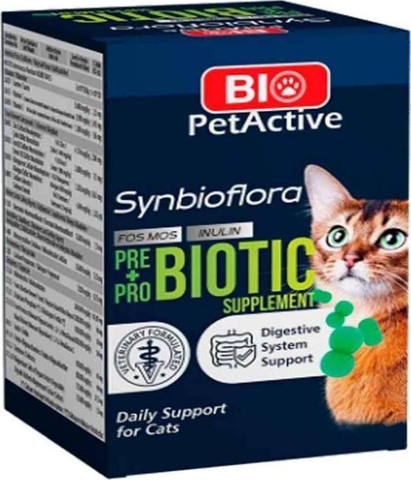 Bio Petactive Synbioflora Probiotic Tablet 30 Gr (Kedi)  - Image 1