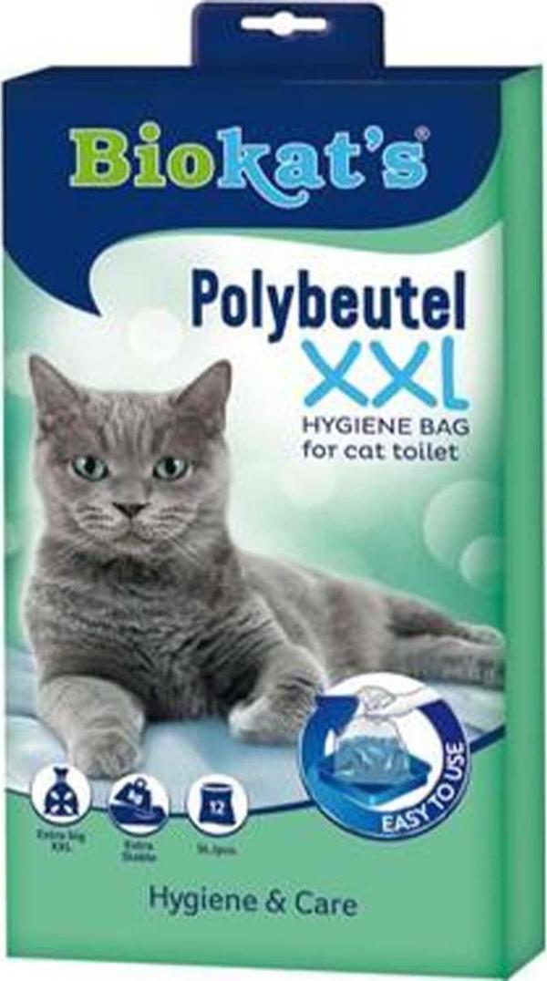 Biokat's Kedi Kumu Torbası XXL 55x43x12 Cm 10 lu Paket - Image 1