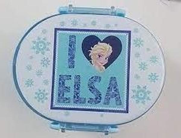 Lisanslı Yemek Seti Frozen İki Katlı Oval - Image 1