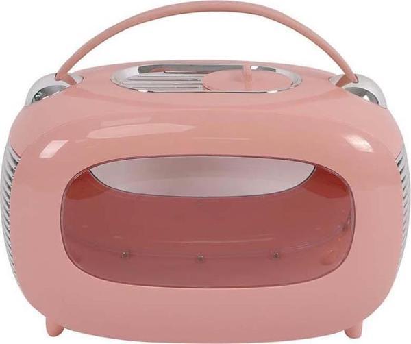 M-Pets Sixties Klasic Taşıma Çantası Pembe 48x29x30 Cm - Image 1