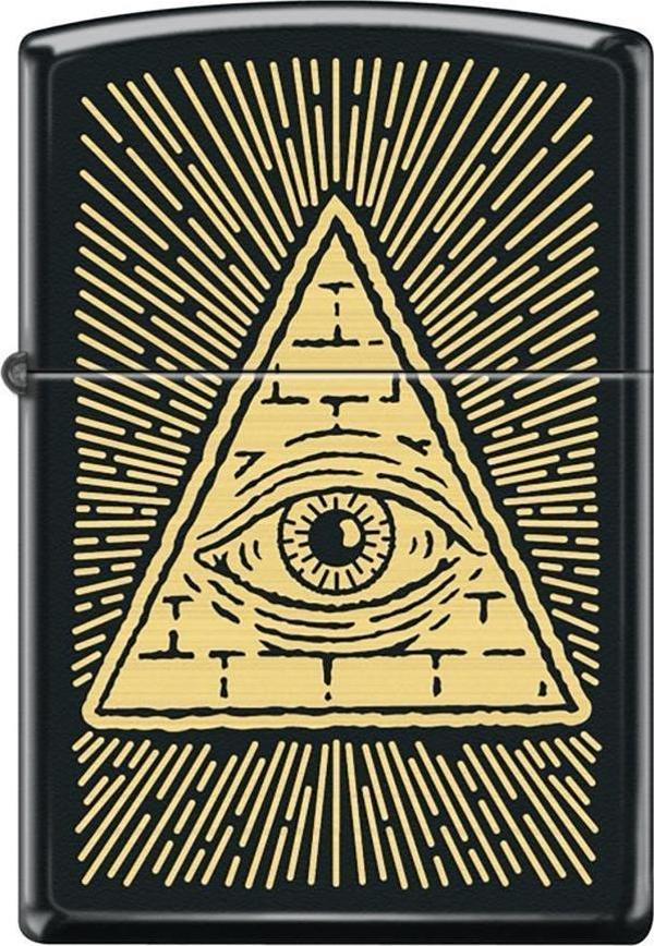 Zippo Çakmak 218-106462 Eye Of Providence Design 2 - Image 1