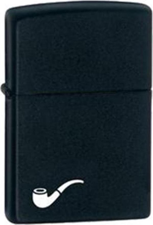 Zippo Çakmak 218PL-000061 Brush Fin Pipe Lighter - Image 1