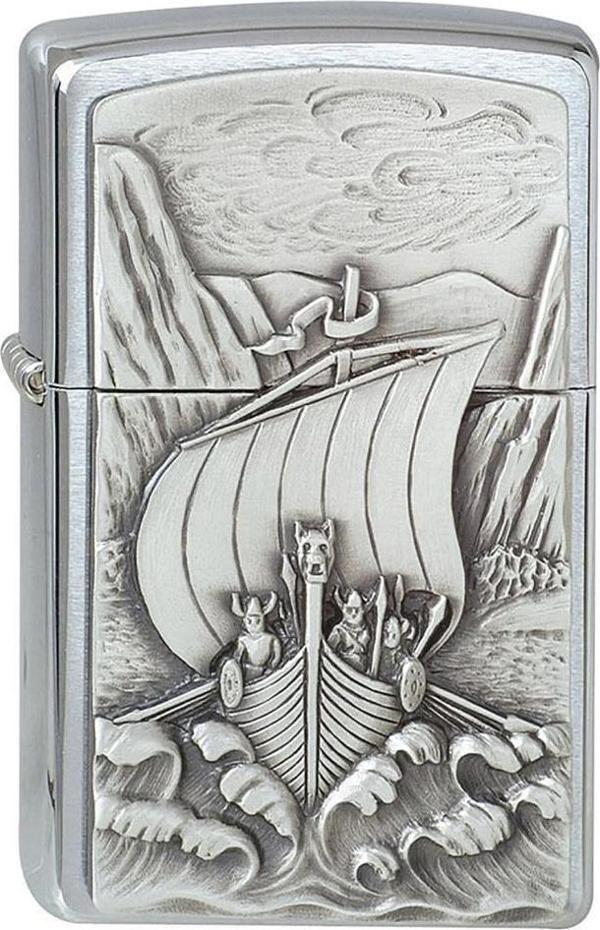 Zippo Çakmak 1300093 Viking Fjord Emblem - Image 1
