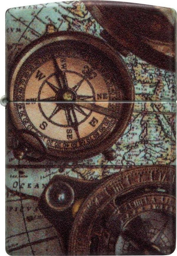 Zippo Çakmak 49916-100740 Compass Design - Image 1