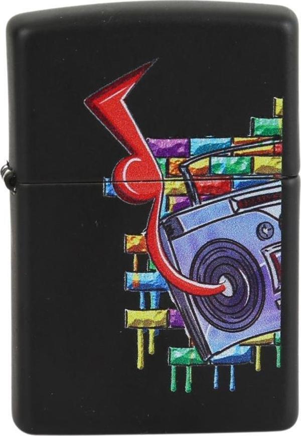 Zippo Çakmak Boom Box Grafitti Design - Image 1