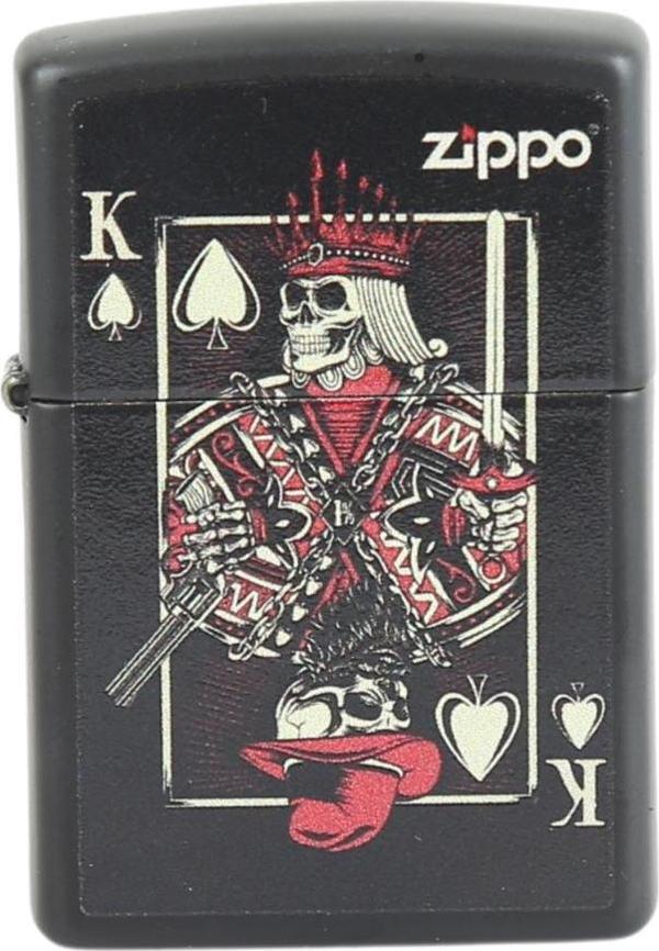 Zippo Çakmak King Skull Black - Image 1