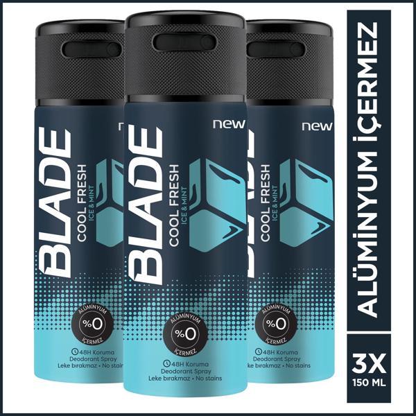 Cool Fresh Deodorant 3x150ml - Image 1
