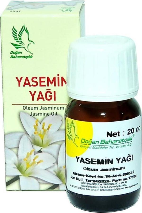 Doğan Baharatçılık Yasemin Yağı 20 ML Katkısız Doğal Saf Cam - Image 1