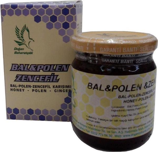 Doğan Baharatçılık Doğal Bal Polen Zencefil Karışımı Macun 230 G - Image 1