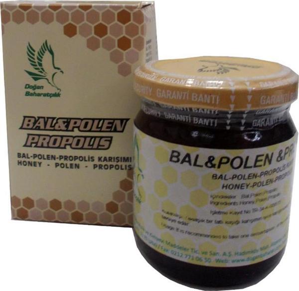 Doğan Baharatçılık Doğal Saf Bal Polen Propolis Karışımı 230 G - Image 1