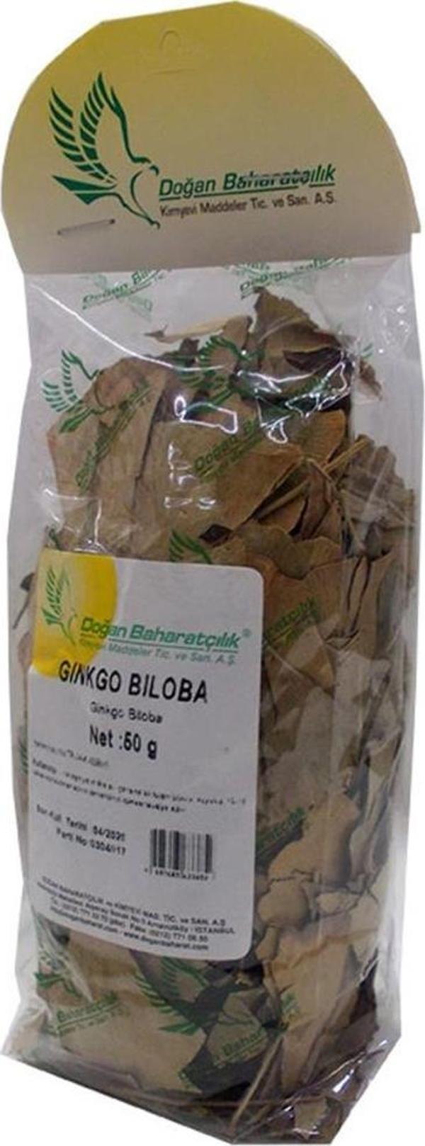 Doğan Baharatçılık Gin kgo Biloba Yaprağı 50  gr Saf Paket - Image 1