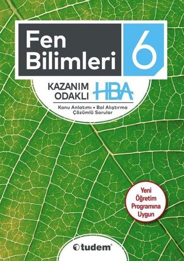6.Sınıf Fen Bilimleri HBA - Tudem Yayınları - Ders Kitapları - Image 1