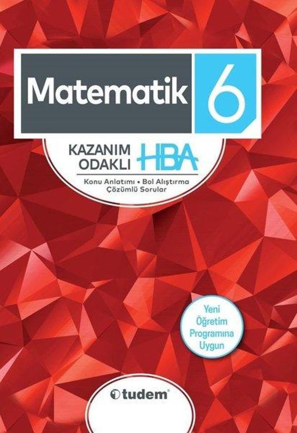 6.Sınıf Matematik HBA - Tudem Yayınları - Ders Kitapları - Image 1
