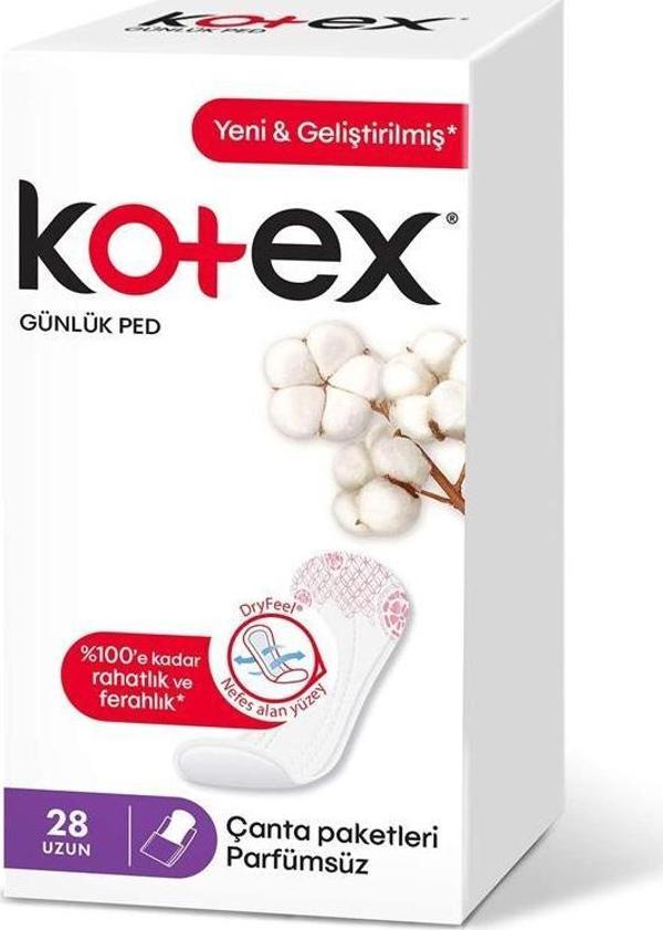 Kotex Anydays Uzun Ped 28li - Image 1
