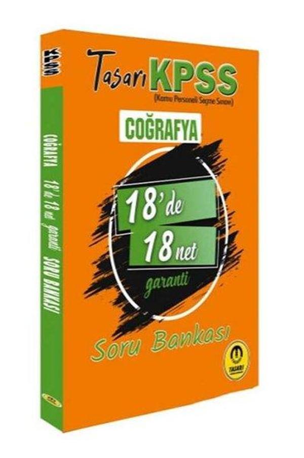 KPSS Coğrafya 18 de 18 Net Soru Bankası - Tasarı Akademi - Image 1
