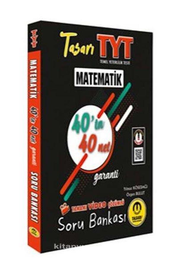 TYT Matematik 40ta 40 Net Soru Bankası - Tasarı Akademi - Image 1