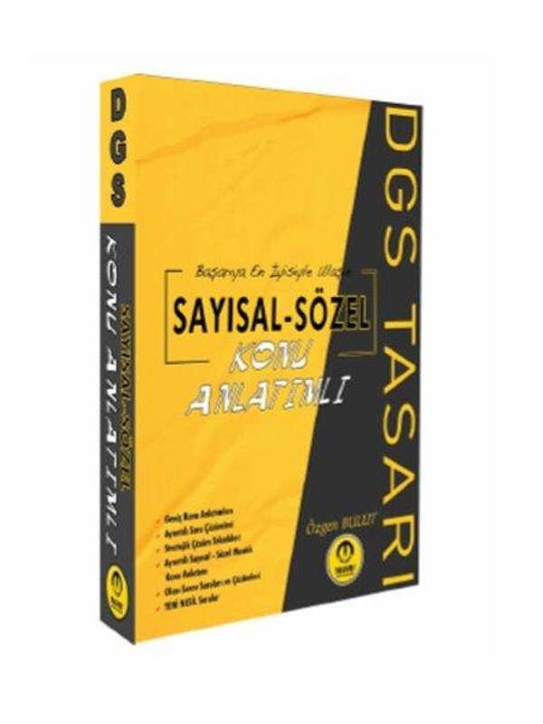 DGS Sayısal Sözel Konu Anlatımı - Tasarı Akademi - Image 1