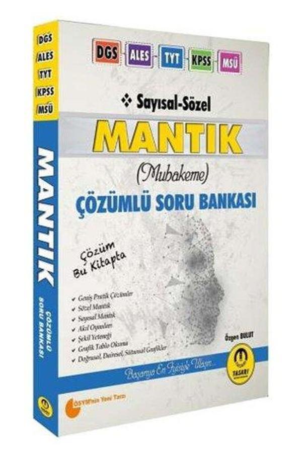 DGS ALES KPSS TYT MSÜ Sayısal Sözel Mantık Çözümlü Soru Bankası - Tasarı Akademi - Image 1