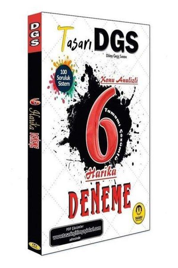 2024 DGS Konu Analizli 6 Harika Çözümlü Deneme - Tasarı Akademi - Image 1