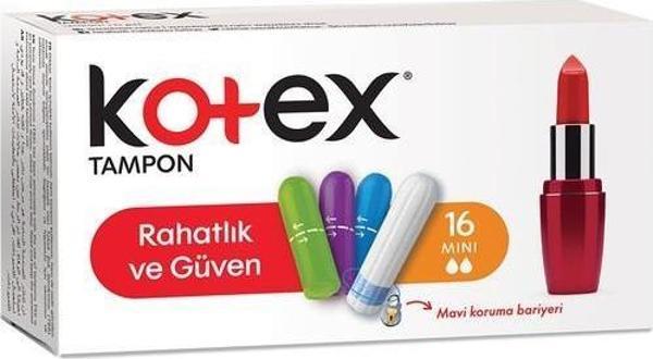 Kotex Tampon Mini 16'lı - Image 1