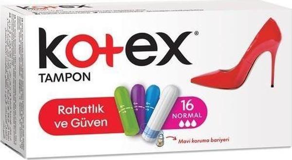 Kotex Tampon Normal 16'lı - Image 1