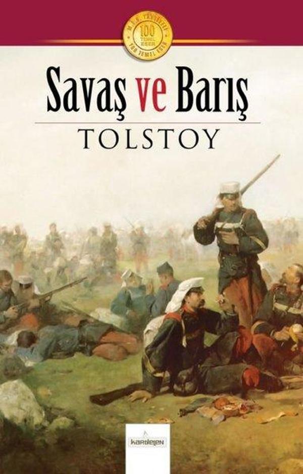 Savaş ve Barış - 100 Temel Eser - Kardelen Yayınları - Image 1