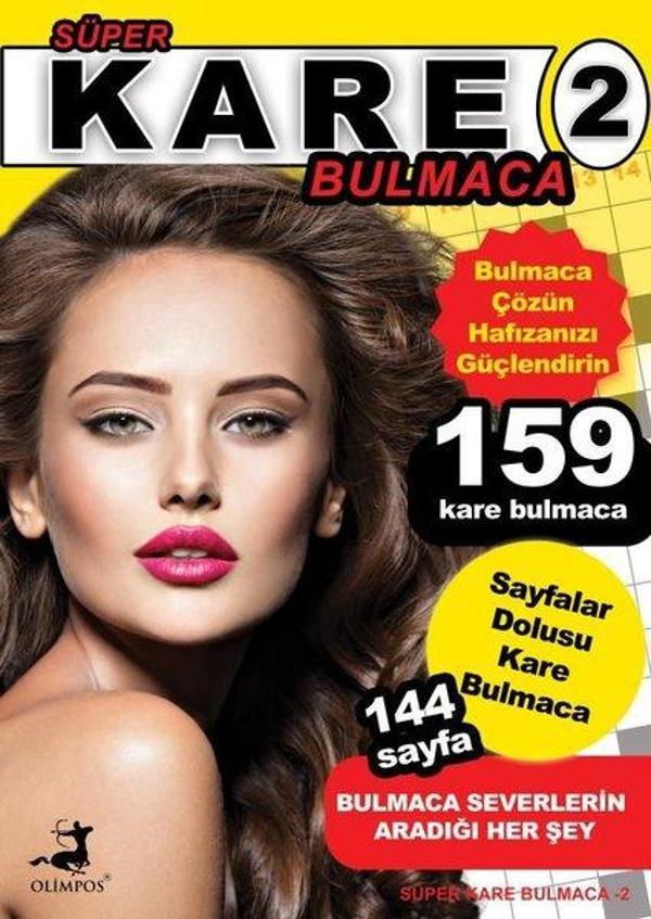 Süper Kare Bulmaca - 2 - Olimpos Yayınları - Image 1