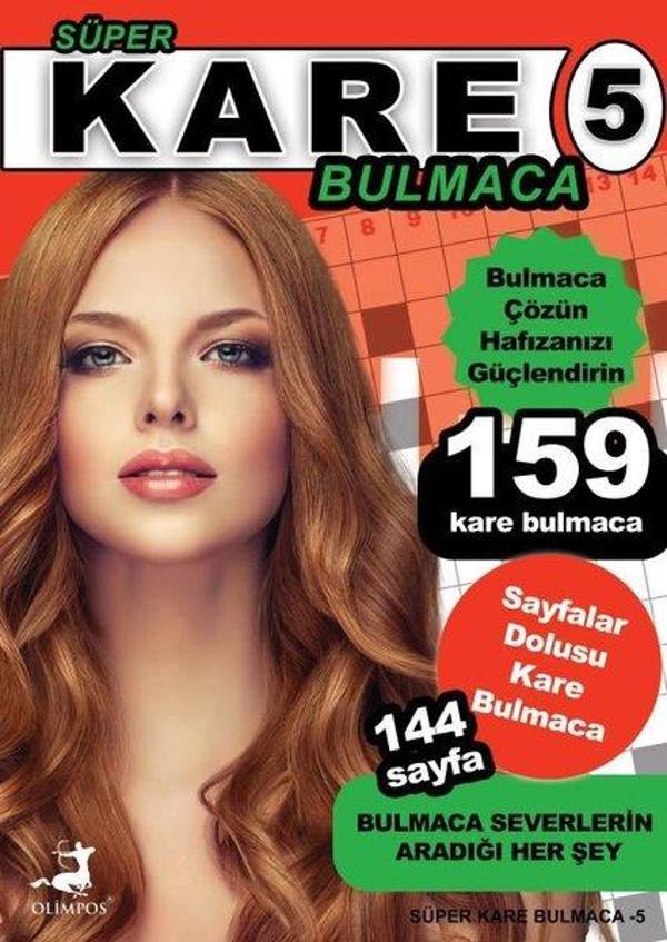 Süper Kare Bulmaca - 5 - Olimpos Yayınları - Image 1