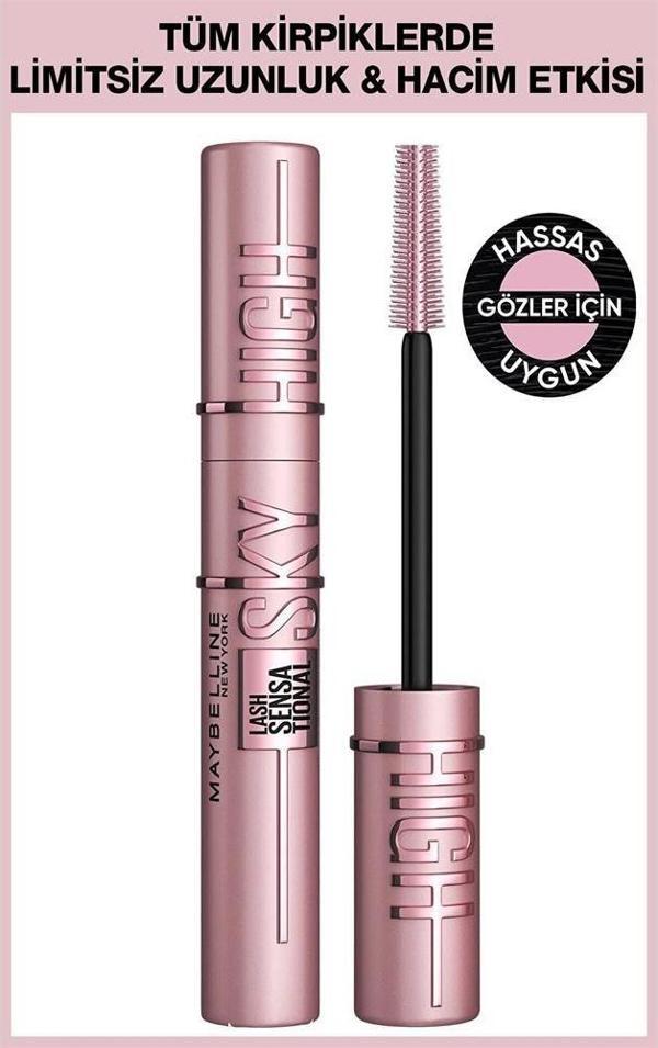 Maybelline New York Lash Sensational Sky High Maskara - Image 1