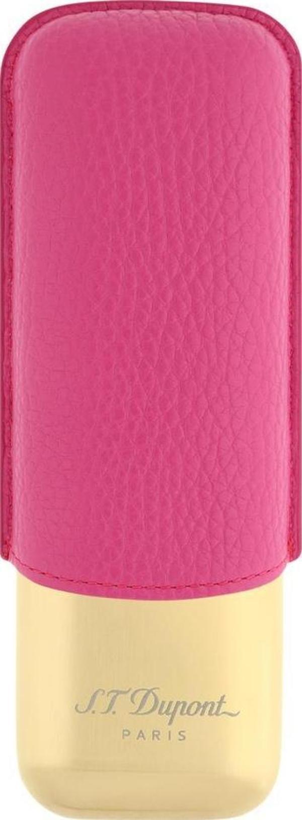 S.T. Dupont Pembe Gold İkili Puro Kılıfı 183245 - Image 1