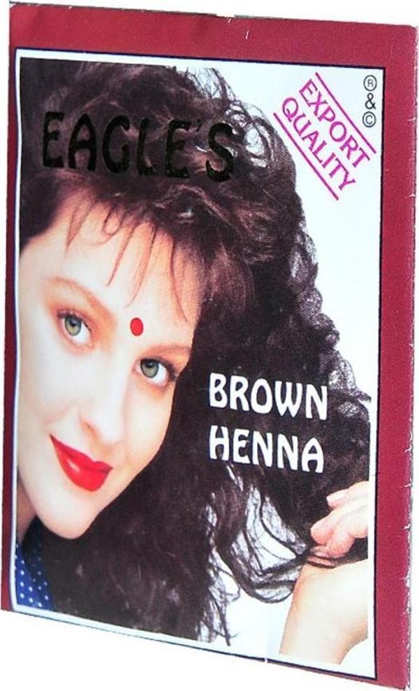 Eagles Kahverengi Hint Kınası 10  gr Brown Henna - Image 1