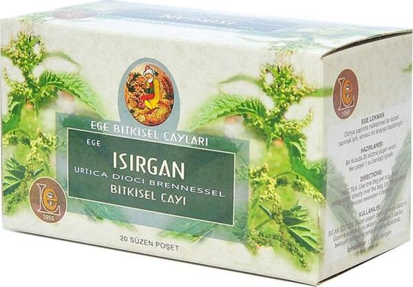 Ege Lokman Bitkisel Çayları Isırgan Bitki Çayı 20 Süzen Poşet - Image 1
