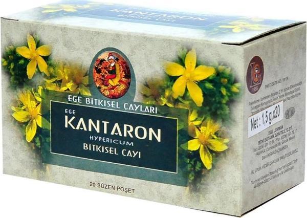 Ege Lokman Bitkisel Çayları Sarı Kantaron Bitki Çayı 20 Poşet Çay - Image 1