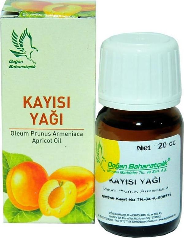 Doğan Baharatçılık Kayısı Yağı 20 cc Oleum Prunus Armeinaca  - Image 1