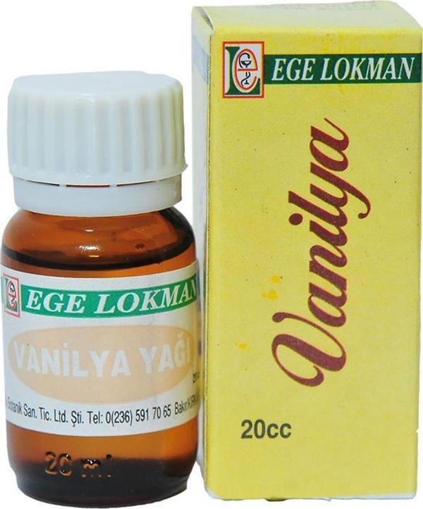 Ege Lokman Vanilya Yağı 20 cc Saf Doğal Cam Şişe - Image 1