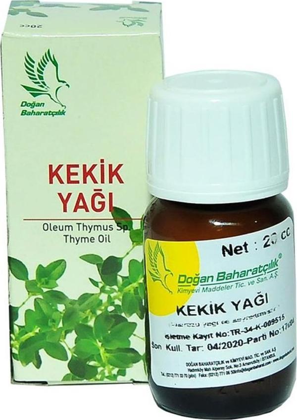 Doğan Baharatçılık Kekik Yağı 20 ML Doğal Saf Cam Şişe - Image 1