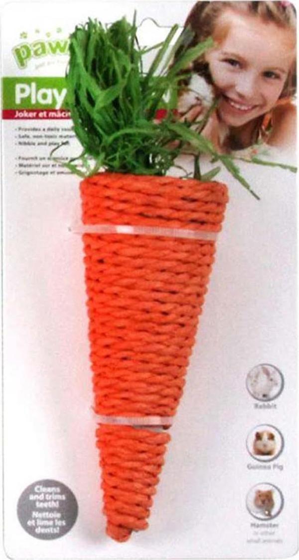 Pawise Havuç Şekilli Kemirme Oyuncağı 21X11X2,5 Cm - Image 1