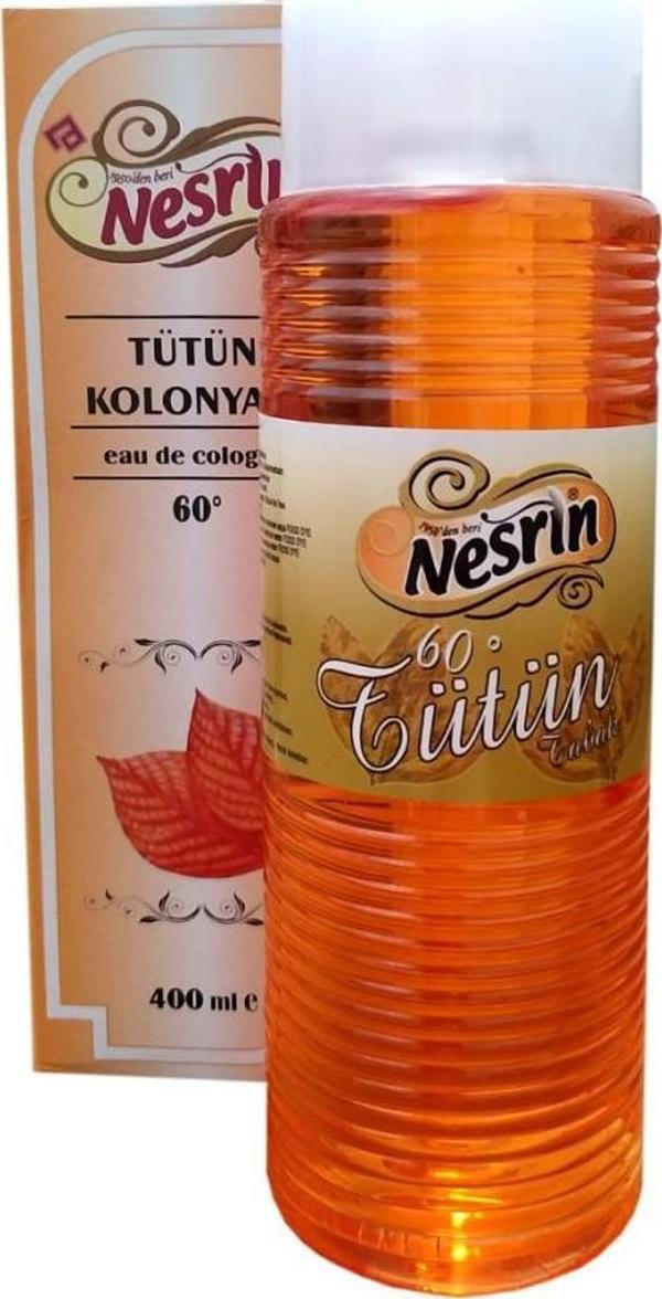 Nesrin Kutulu Tütün Kolonyası 60 Derece 400 ML  Eau De Cologne - Image 1