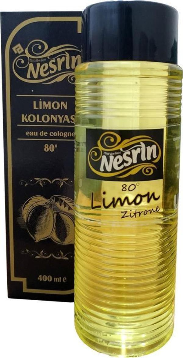 Nesrin Limon Kolonyası 80° Kutulu 400 ML - Eau De Cologne - Image 1