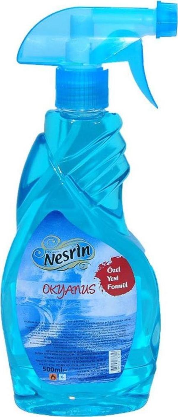 Nesrin Okyanus Oda Parfümü Ev Araba Koku Giderici Sprey 500ML  - Image 1