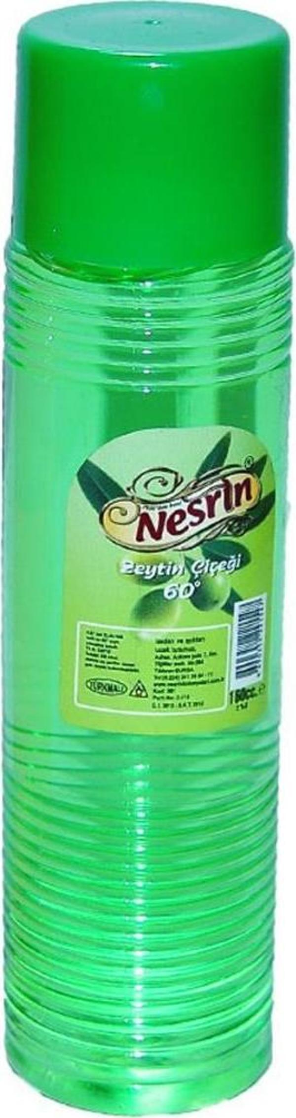 Nesrin Zeytin Çiçeği Kolonyası 60 Derece 160ML Pet Şişe - Image 1