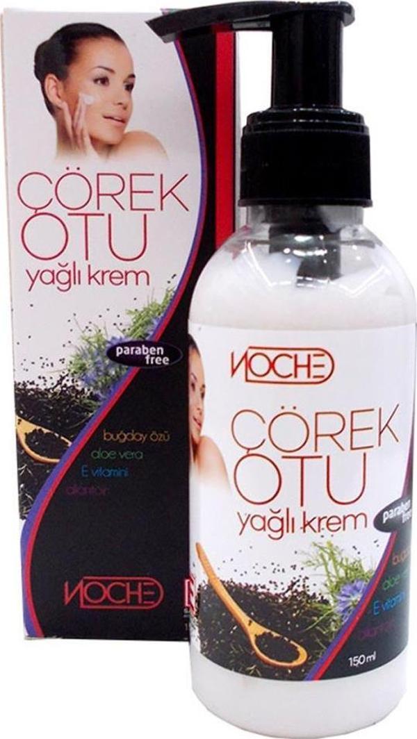 Noche Çörek Otu Yağlı Yüz Vücut Kremi 150ML Doğal Çörekotu Yağı - Image 1
