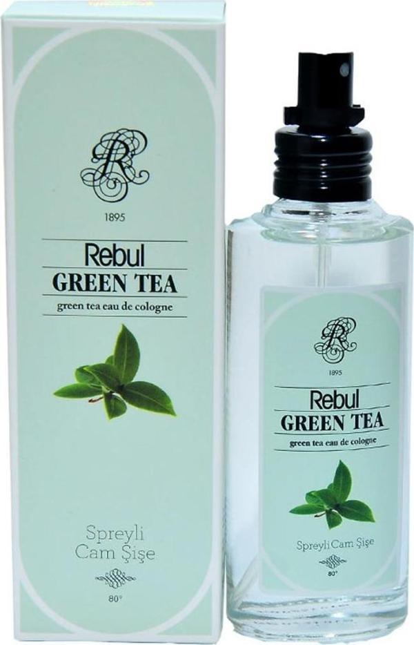 Rebul  green Tea Yeşilçay Kolonyası Sprey 80 Derece 100ML Cologne - Image 1