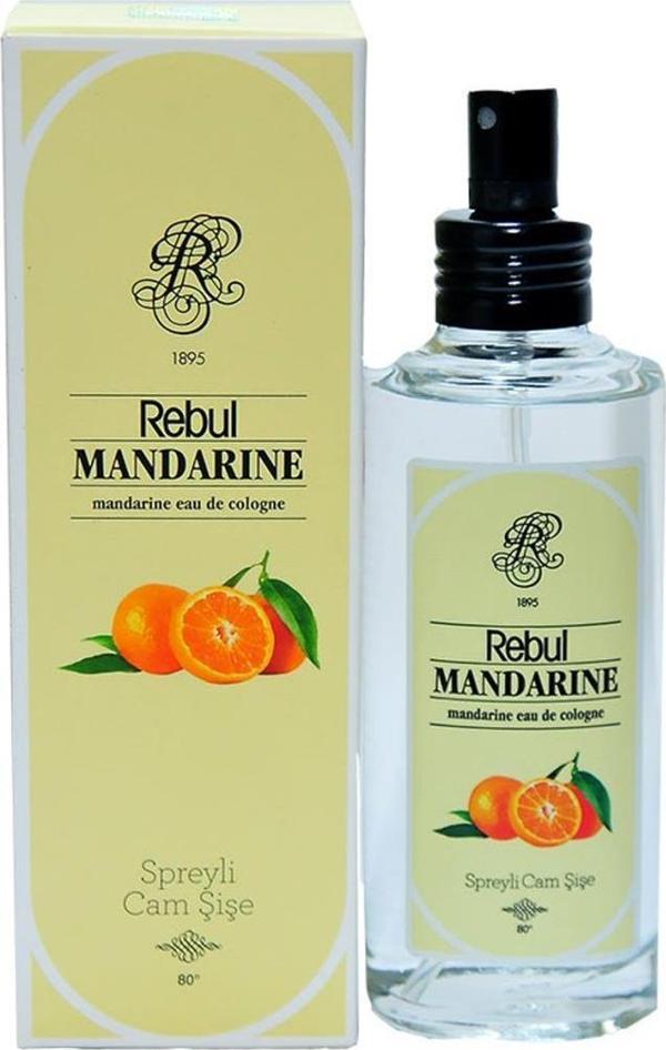 Rebul Mandalina Kolonyası Sprey 80 Derece 100ML Mandarin Cologne - Image 1
