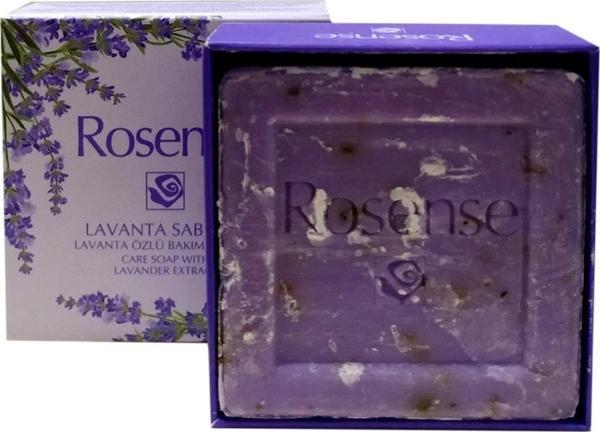 Rosense Doğal Lavanta Özlü Bitkisel Bakım Sabunu 100  gr - Image 1