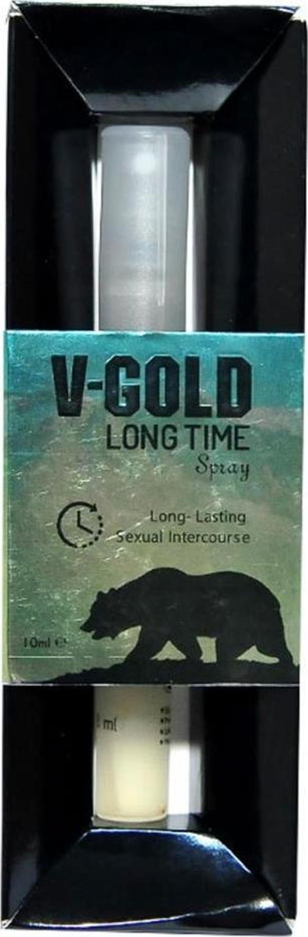 V-Gold Long Time Spray VGold Kalem Delay Sprey 10ML  - Image 1