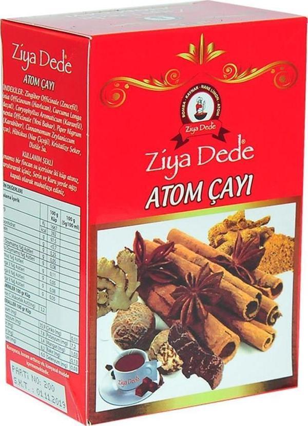 Ziya Dede Atom Çayı Küp 150 gr Saf Doğal Bitkisel Karışım Çayı - Image 1